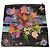 Ken Scott Floral silk scarf 90x90