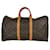 Louis Vuitton Keepall 50 Reisehandtasche mit Monogramm Braun Leinwand  ref.805937
