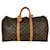 Borsa da viaggio Louis Vuitton Keepall 50 monogramma Marrone Tela  ref.805979