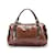 Tod's Sacca G-Line Handbag Canvas Handbag NA23 in Very Good Condition Brown Cloth  ref.806122