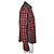 Elizabeth And James Camicia Rossa a Quadri con Abbellimenti - vista 4