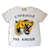 Camiseta Gucci blanca con estampado de algodón Blanco