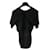 Rochas Kurzarm-Pullover Schwarz  - Ansicht 2