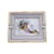 Cendrier Rectangulaire Corne d'Abondance en Porcelaine Blanche Hermès  ref.807061