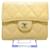 Chanel Matelassé Beige Leather  ref.807301