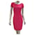 Chanel 2010 Pink Knit Midi Sweater Dress Viscose  ref.807488