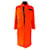 Acne Men Coats Outerwear Orange Cotton Polyester  ref.807544