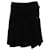 Emporio Armani Linen Blend Black Skirt with Buttons  ref.807681