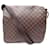 BAG LOUIS VUITTON BASTILLE N45258 PURSE CHECKED CANVAS SHOULDER STRAP Brown Cloth  ref.808013