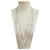 Hermès COLLAR HERMES COLLAR FARANDOLE 160cm H104569COLLAR B EN PLATA DE LEY PLATA  ref.808038