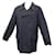 Hermès HERMES GABARDINE TRENCH COAT 46 L CANVAS NAVY CANVAS COAT JACKET Navy blue Cloth  ref.808070