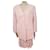 TAILORED JACKET + CHANEL T DRESS40 M IN TWEED PINK JACKET DRESS SUIT  ref.808090