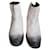 Zadig & Voltaire Zadig&Voltaire "Teddy" boots White Grey Leather  ref.808308
