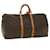 Louis Vuitton Keepall 55 Brown Cloth  ref.808322