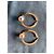 Orecchini Céline con Perle in Metallo Dorato D'oro - vista 2