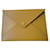 LOUIS VUITTON Epi leather snap clutch YELLOW BE  ref.808632