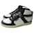 CHANEL Sneakers blanches et noires Ligne Sport T40 FR Cuir  ref.808756