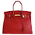 Hermès HERMES BIRKIN BAG 35 ROUGE Red Leather  ref.808805
