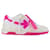 Midtop Sponge  Sneakers - Off White - White/Fuschia - Leather Pink  ref.809083