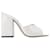 Holly Anja Mules - Paris Texas - White - Leather  ref.809115