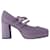 Sapatos Pigalle - Carel - Roxo - Couro  ref.809131