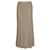 Michael Kors Beige Pleated Maxi Skirt Flesh Viscose Cellulose fibre  ref.809411