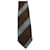 Kenzo Brown & Blue Striped Tie Silk  ref.809479