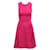 Alexander Mcqueen Fuchsia Pink Dress with Side Panels  ref.809507