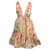 Zimmermann Deep V-Neck Floral Dress Linen  ref.809597