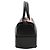 Emilio Pucci Schwarz mit gestreifter Bowler-Tasche in Pink und Creme - Ansicht 4