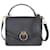 Mulberry Harlow Satchel Crossbody Bag in Black Grained Leather   ref.809648