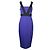 Ted Baker Purple Dress with Black Stretch Straps