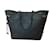 Louis Vuitton Neverfull MM Footprint Tasche Schwarz Leder  ref.809828