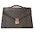 Louis Vuitton Taschen Aktentaschen Braun Leder  ref.814881