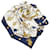 Hermès Hermes White Les Cles Silk Scarf Multiple colors Cloth  ref.815625