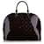 Louis Vuitton Purple Monogram Vernis Alma GM Leather Patent leather  ref.815633