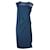 Helmut Lang Blue Shift Dress Polyester  ref.815790