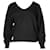 See by Chloé V Neck Knit Sweater Black  ref.815800