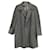 Autre Marque Vintage-Tweed-Mantel Größe L Grau  ref.816767
