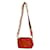 Coach Handbags Orange Dark red Leather  ref.816813