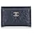 Chanel Blue CC Camellia Card Holder Leather  ref.816922