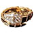 Bulgari Diamante Vipera Serpenti 18k Anello grande in oro rosa rosa Gold hardware  ref.816951