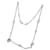 Hermès Farandole 160 cm Lange Halskette Silber 925 Box ganz neu Silber Hardware Geld  ref.816955
