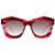 Emilio Pucci Nuovi Occhiali da Sole Donna mod. EP0123 5168F 51-21-145 MM Rosso Acetato  ref.816982