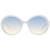 Emilio Pucci Nuovi Occhiali da Sole Donna mod. EP0164 5825P 58-17-140 MM Bianco Acetato  ref.816983