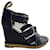 Chanel Sapatos de sandália de couro Preto  ref.817013