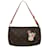 Louis Vuitton Pochette Accessoires Brown Cloth  ref.817048