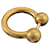 charme de joia Chanel Dourado Metal  ref.817140