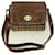 Vintage Burberry Umhängetasche aus Leder und Canvas Mehrfarben Beige Leinwand  ref.817346