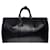 Borsa da viaggio Keepall Louis Vuitton 55 cm in pelle Epi nera Nero  ref.817441